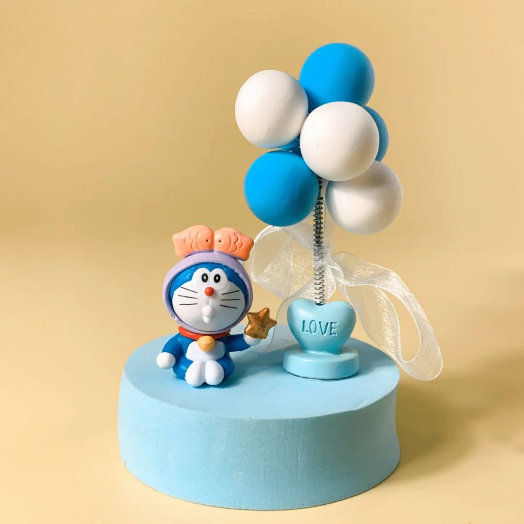 Doraemon Birthday Cake Topper [12 signs] | Cute Zodiac Doraemon Ornament - Image 11