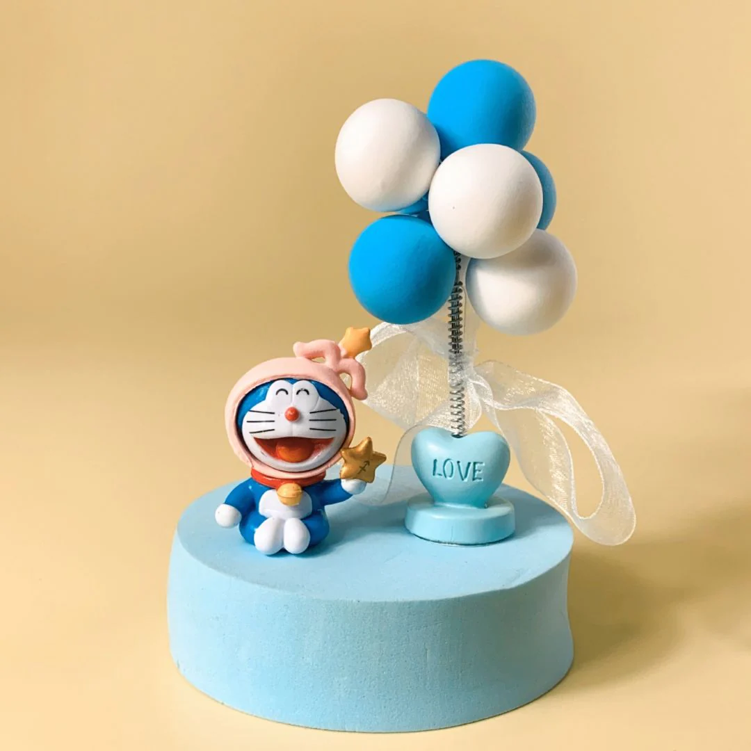 Doraemon Birthday Cake Topper [12 signs] | Cute Zodiac Doraemon Ornament - Image 6