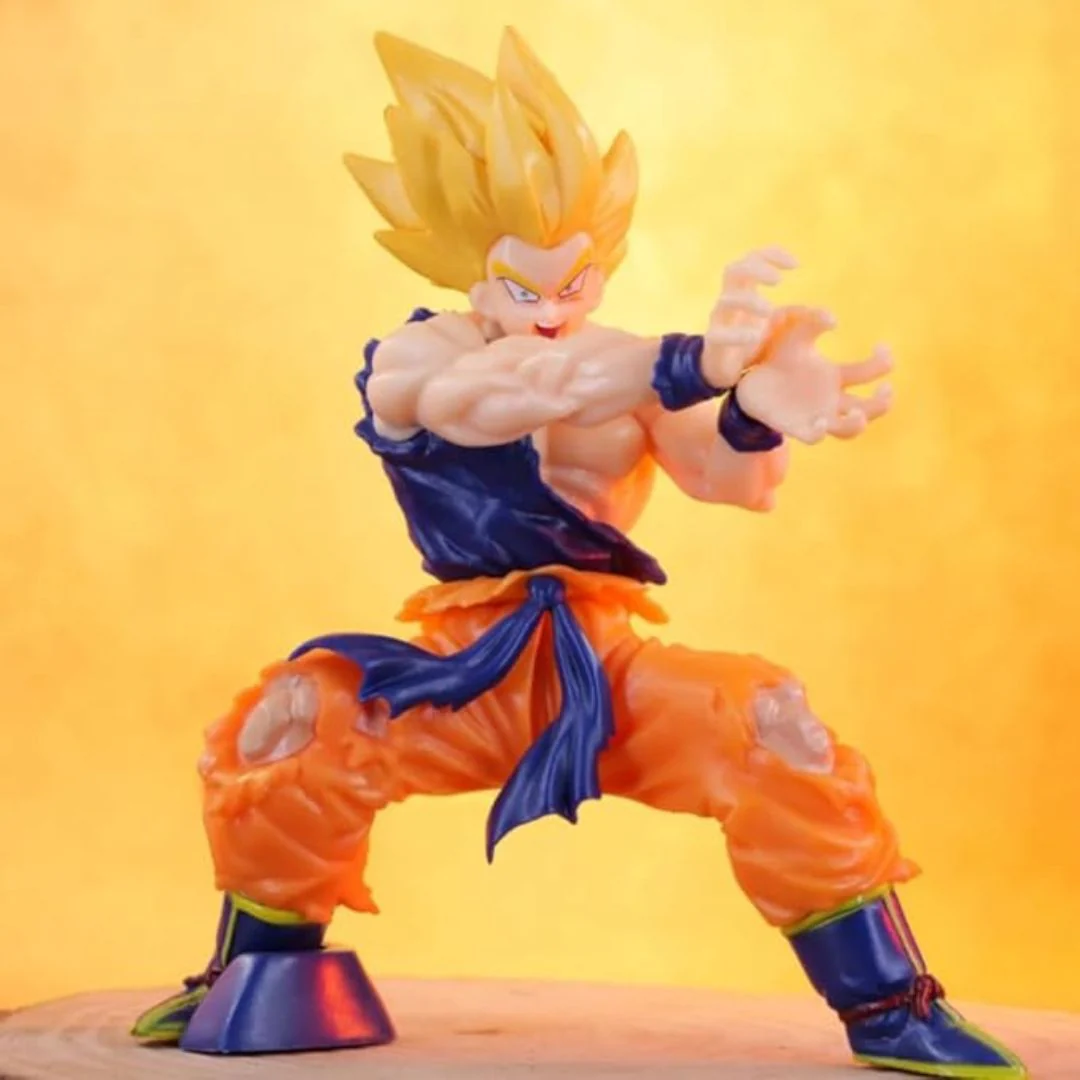 Dragon Ball FighterZ – Goku Battle Pose Statue Collection - Image 3