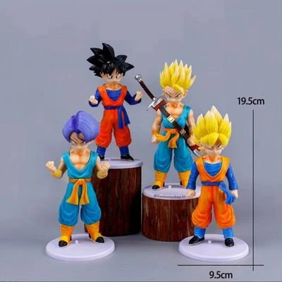 DragonBallZ Figurine (Set of 4) | Anime Gifts - Image 2