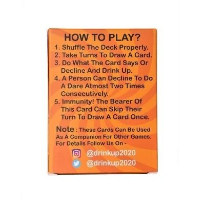 DRINKUP Cards Party Game - The Fun Card Game for Adults - Image 5