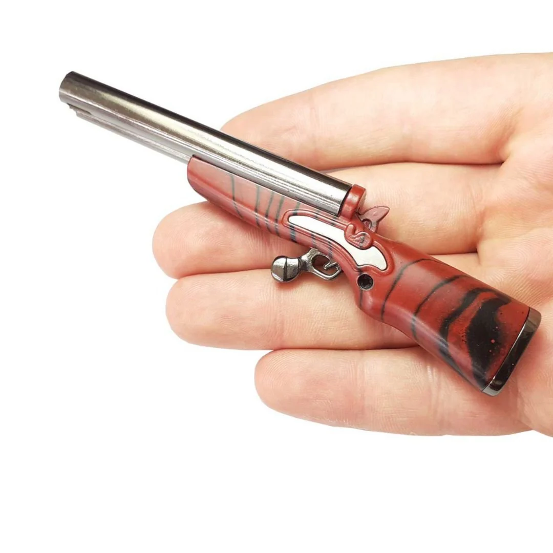 Dual Barrel Gun Lighter | Butane Gas Lighter | Cigarette lighter - Image 3