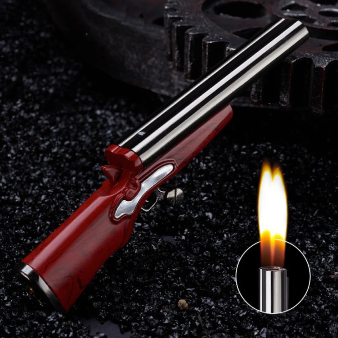 Dual Barrel Gun Lighter | Butane Gas Lighter | Cigarette lighter - Image 5