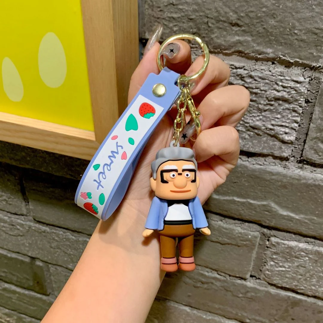 Ellie and Carl Keychain | Up 3D Keychain [Set of 2] - Image 3