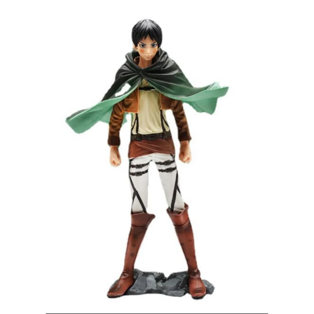 Eren Yeager Action Figure | Cute Attack on Titan Collectible | Anime Merchandise - Image 2