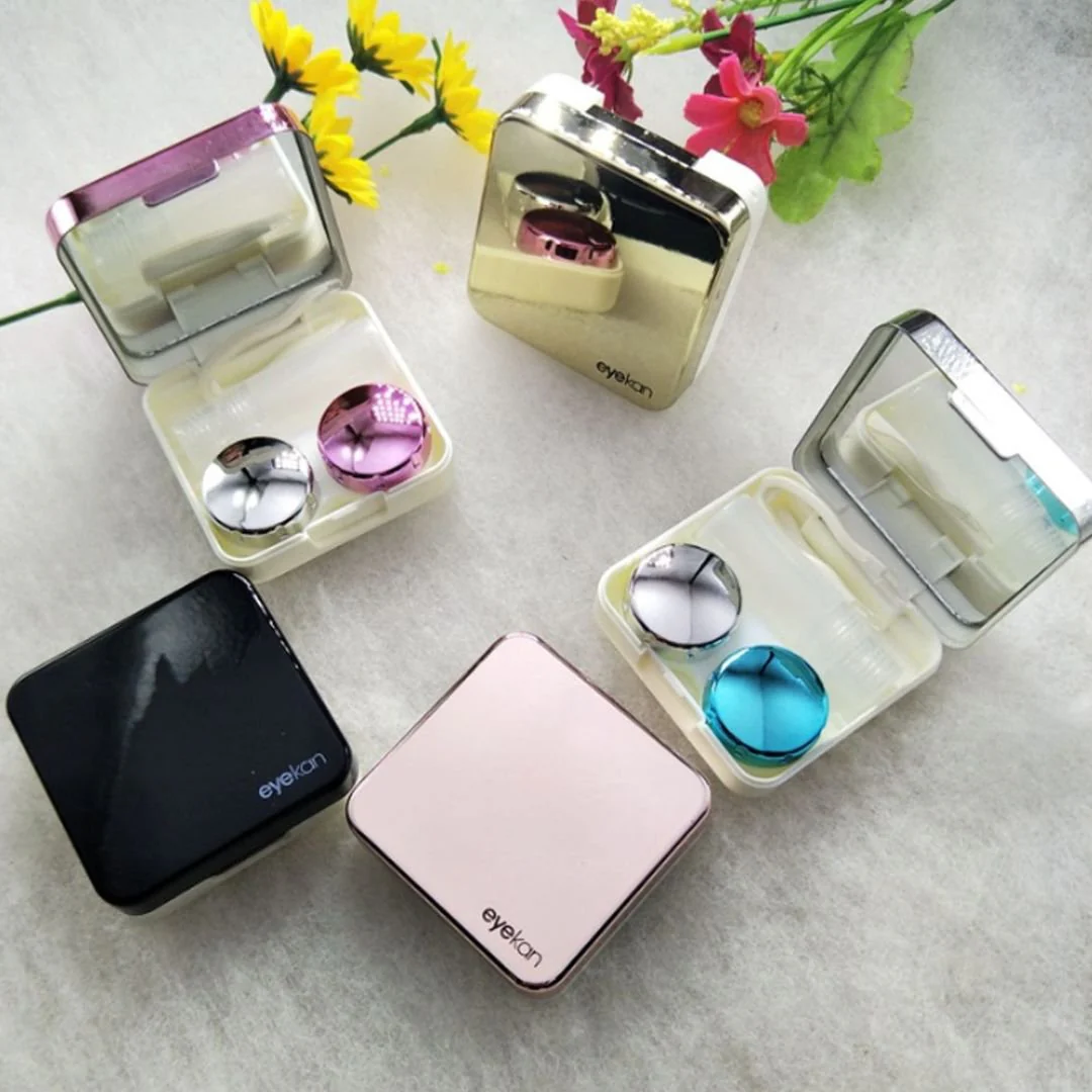 Geekmonkey Eye lens kit | Travel Contact Lens Box [5 Items] - Image 2