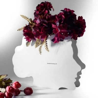Women of Steel - Face Metal Vase - Image 2