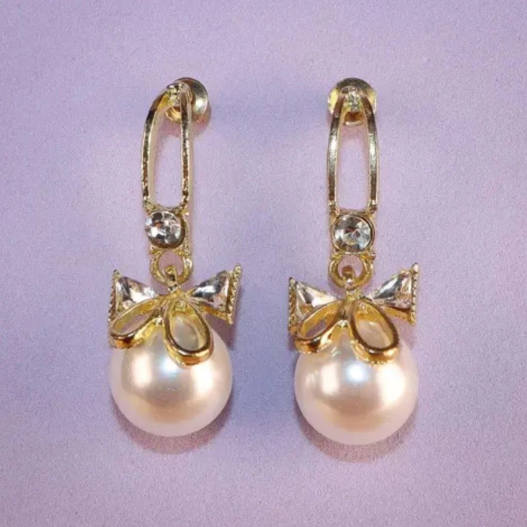Fat Pearl Earring Collection | Elegant Pearl Ear Studs - Image 8