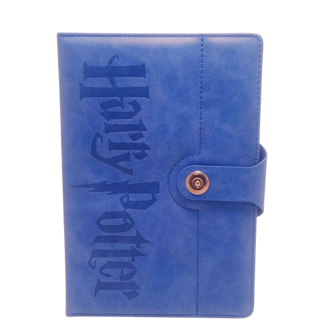 Premium Faux Leather Fantasy Journal with Button Strap