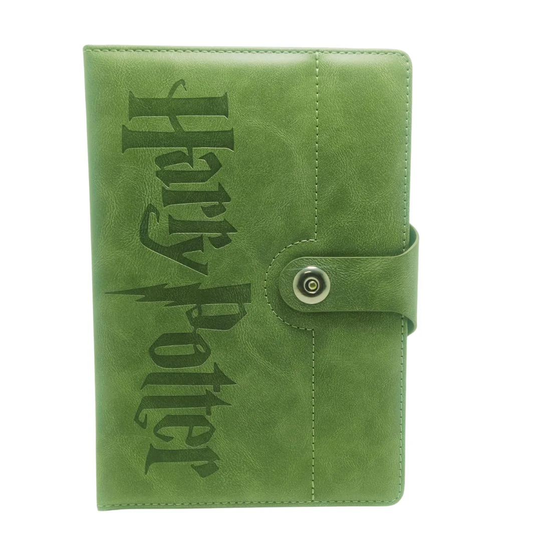Premium Faux Leather Fantasy Journal with Button Strap - Image 2
