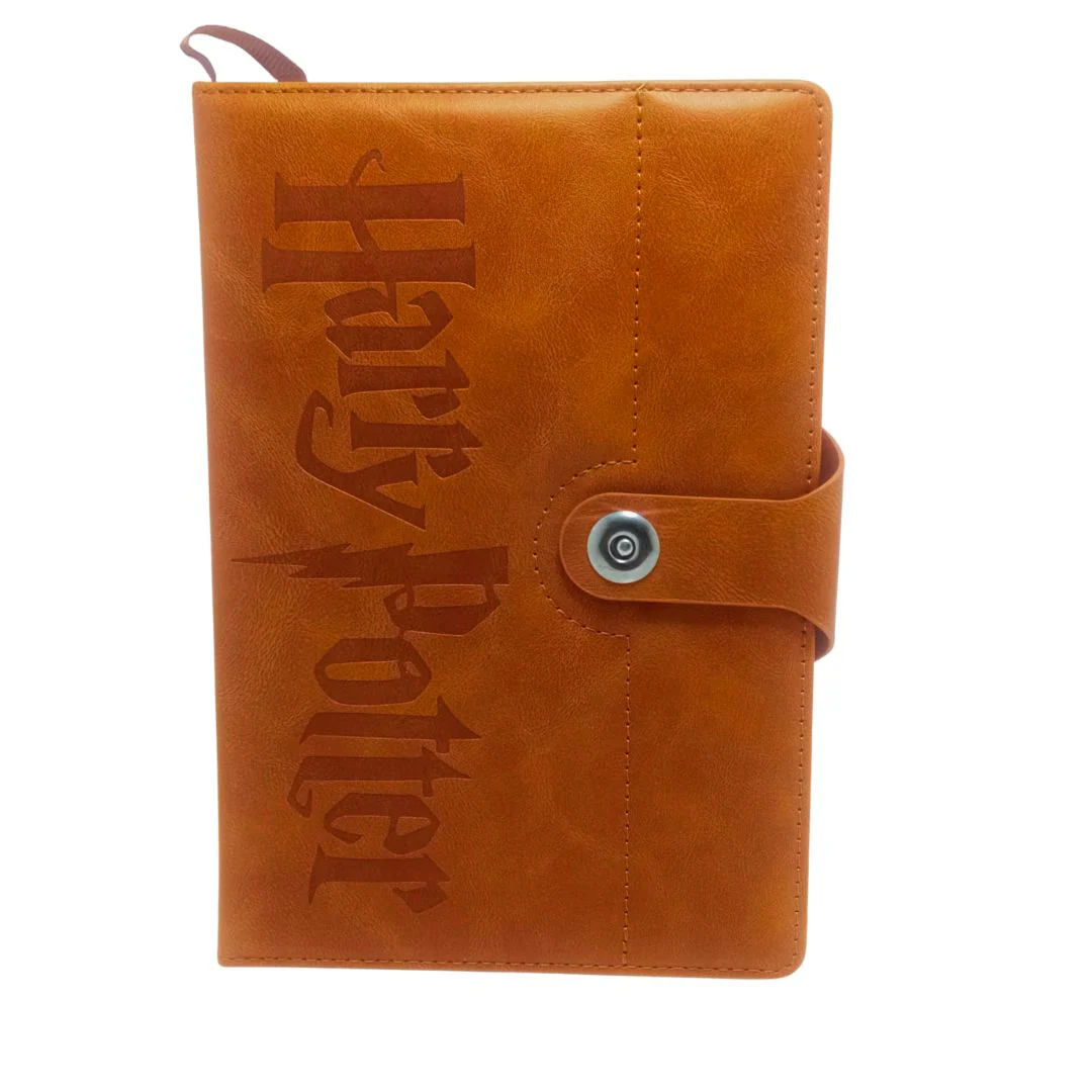 Premium Faux Leather Fantasy Journal with Button Strap - Image 4