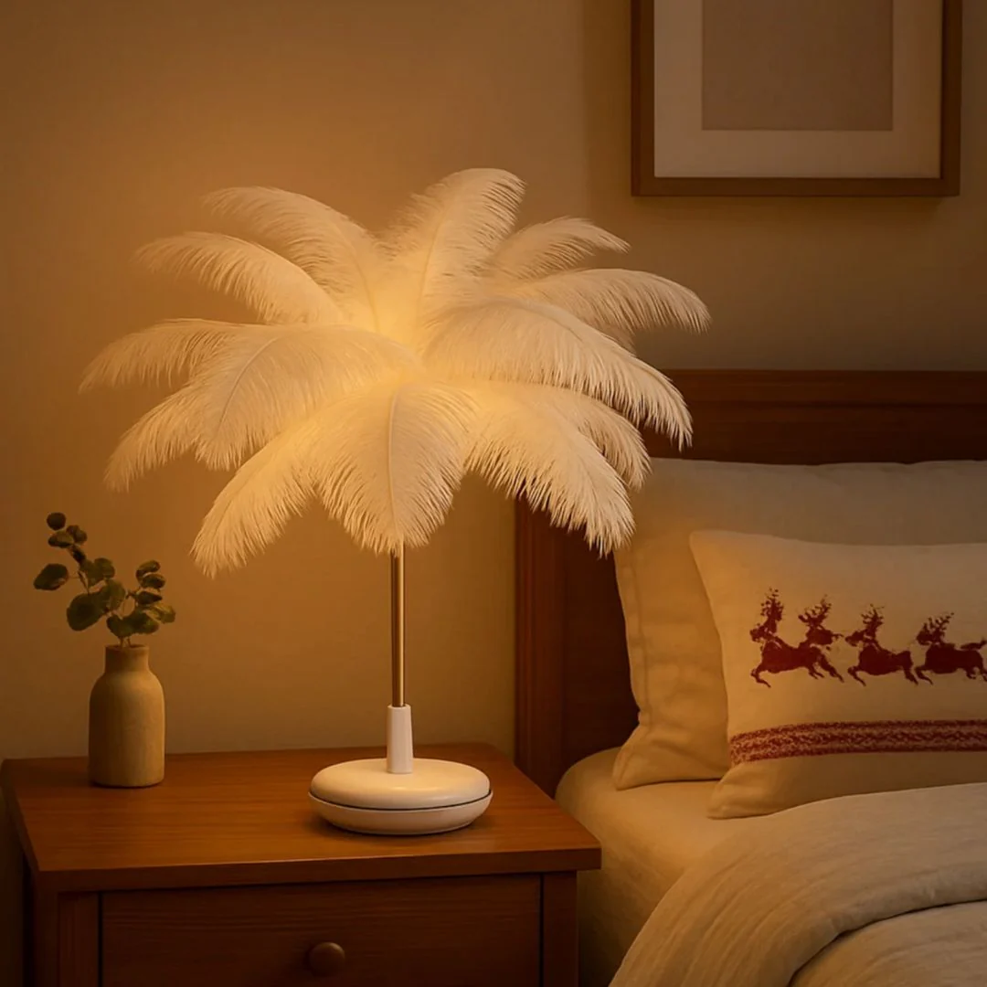 Feather Table Lamp - Image 5