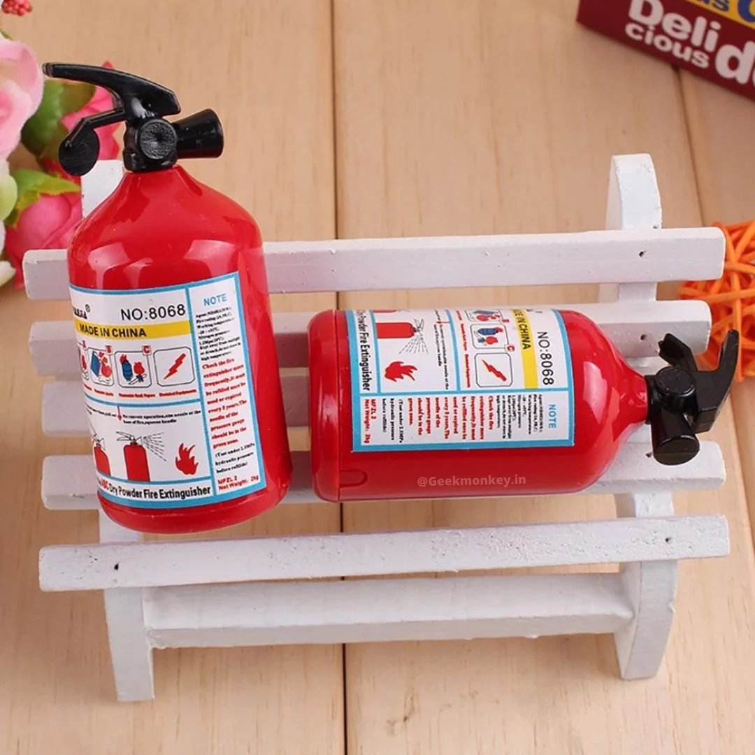 Fire Extinguisher Shaped Sharpener (set of 2)