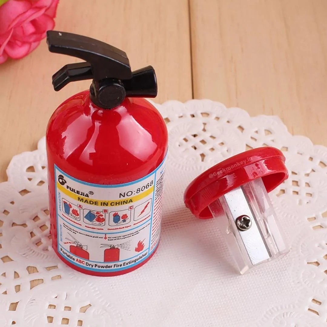 Fire Extinguisher Shaped Sharpener (set of 2) - Image 2