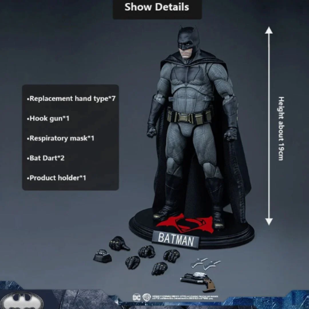 Fondjoy DC Batman Figure 1:9 Scale Light Armor | Officially Licensed - Image 3