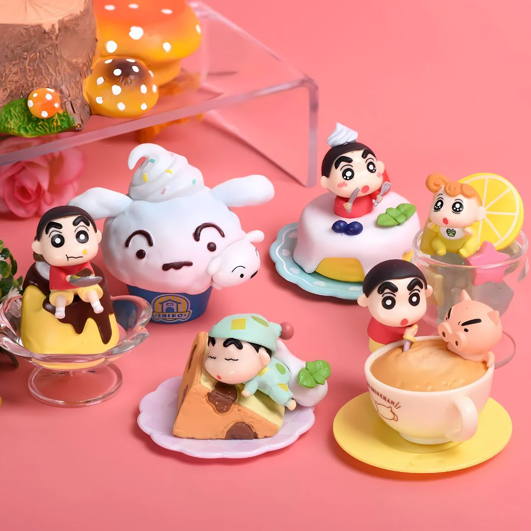 Foodie Shin Chan Figurines: A Taste of Mischief