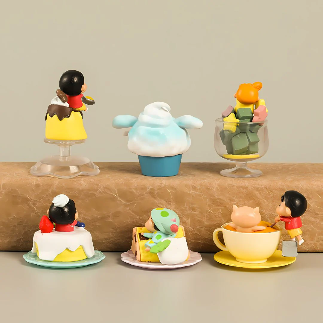 Foodie Shin Chan Figurines: A Taste of Mischief - Image 10