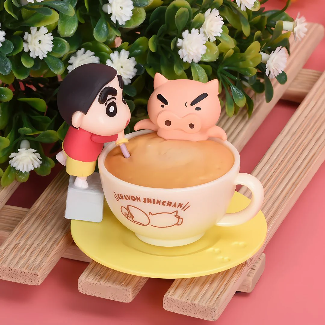 Foodie Shin Chan Figurines: A Taste of Mischief - Image 6