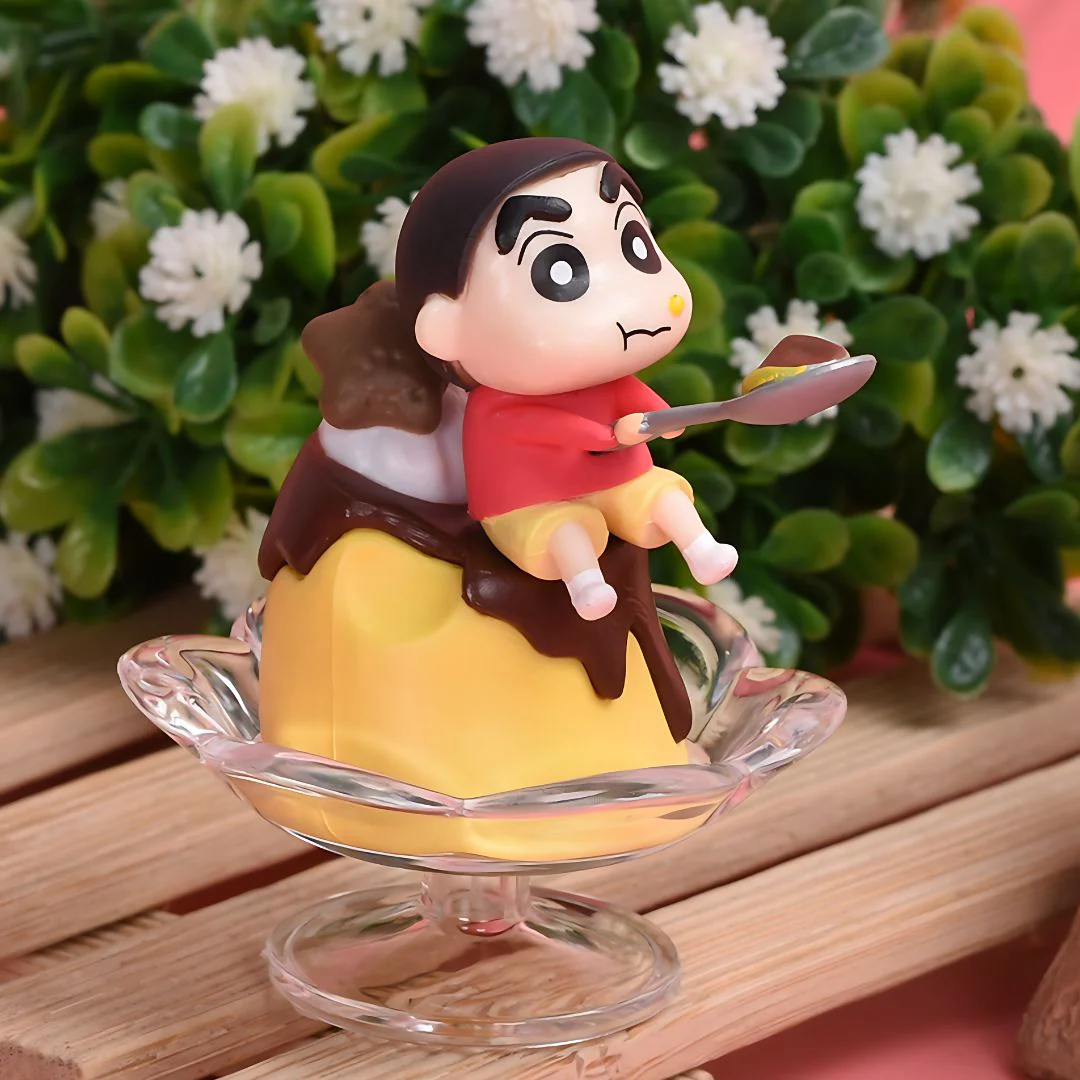 Foodie Shin Chan Figurines: A Taste of Mischief - Image 7