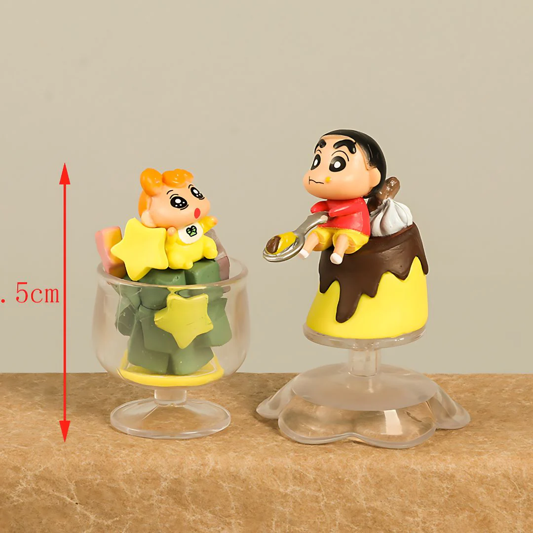Foodie Shin Chan Figurines: A Taste of Mischief - Image 8