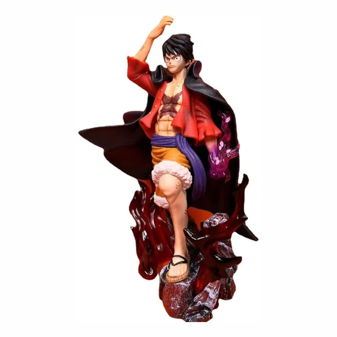 Four Emperors Luffy Figure | 24cm Anime Collectible with Dual Head Display - Image 2
