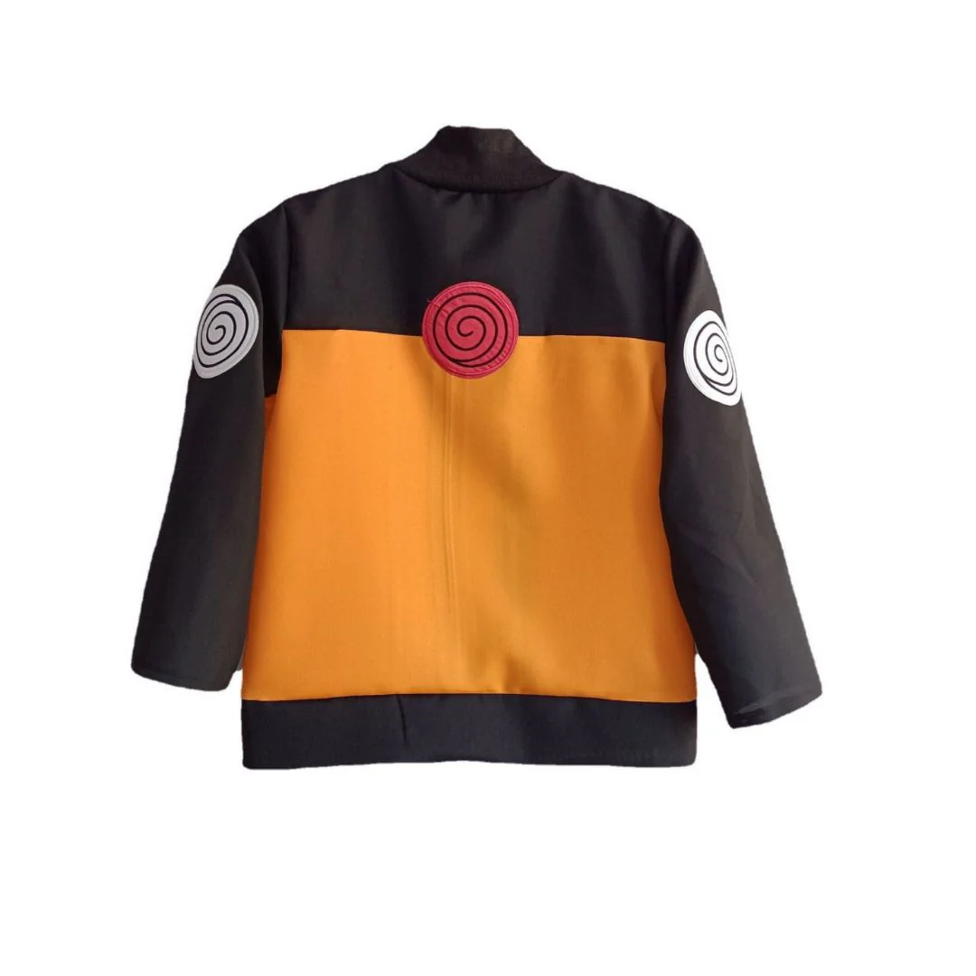 Naru-to Uzumaki Cosplay Costume | Anime Outfit with Jacket n Pants - Image 6