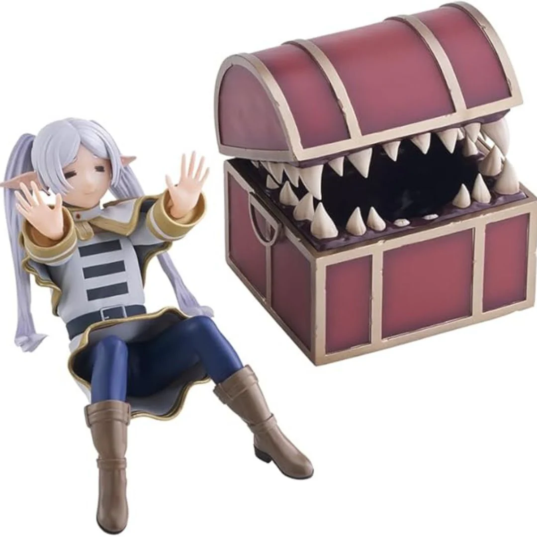 Frieren Figure with Mimic Chest Set – Frieren: Beyond Journey’s End (PVC Collectible) - Image 2