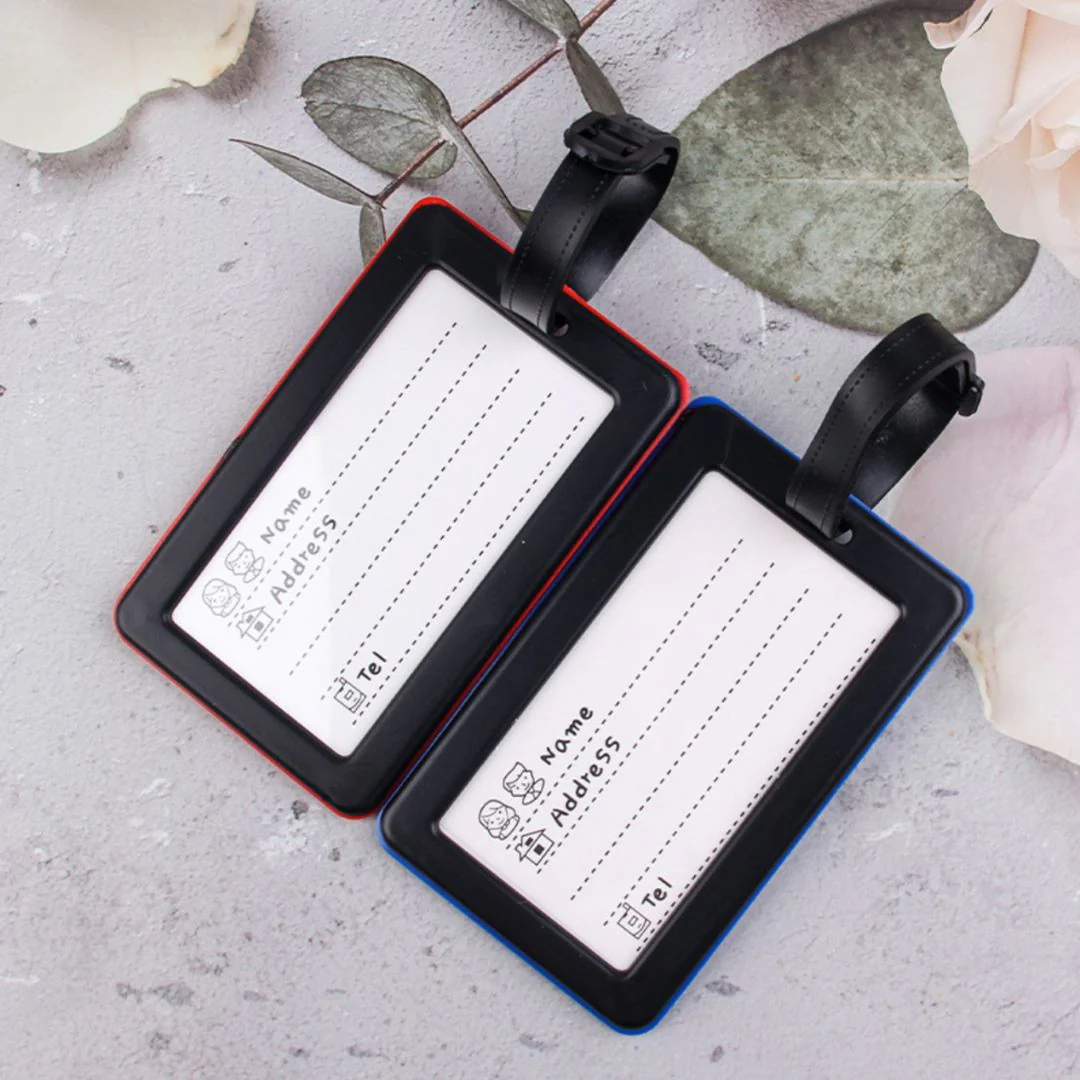 Funny Text Luggage Tag | Baggage Identifier Tags for Travellers - Image 4