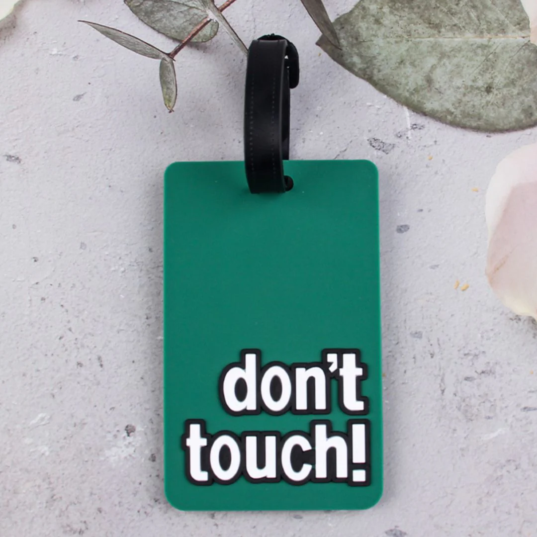 Funny Text Luggage Tag | Baggage Identifier Tags for Travellers - Image 6