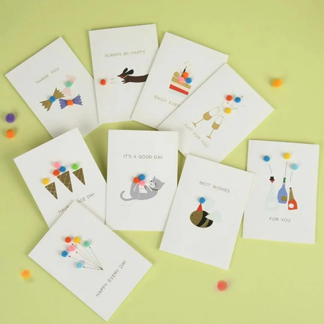 Fur Balls Greeting Card | Speak Your Emotion Cards [ Set of 2] - Image 3
