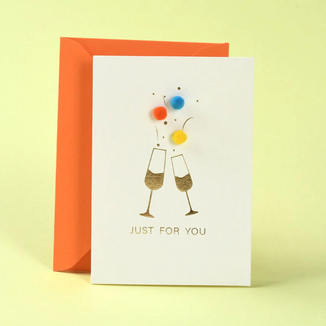 Fur Balls Greeting Card | Speak Your Emotion Cards [ Set of 2] - Image 5