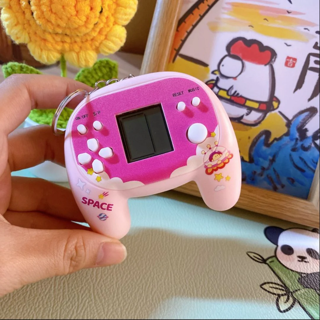 Game Console Pendant Keychain – Playable Mini Handheld Game Machine - Image 2