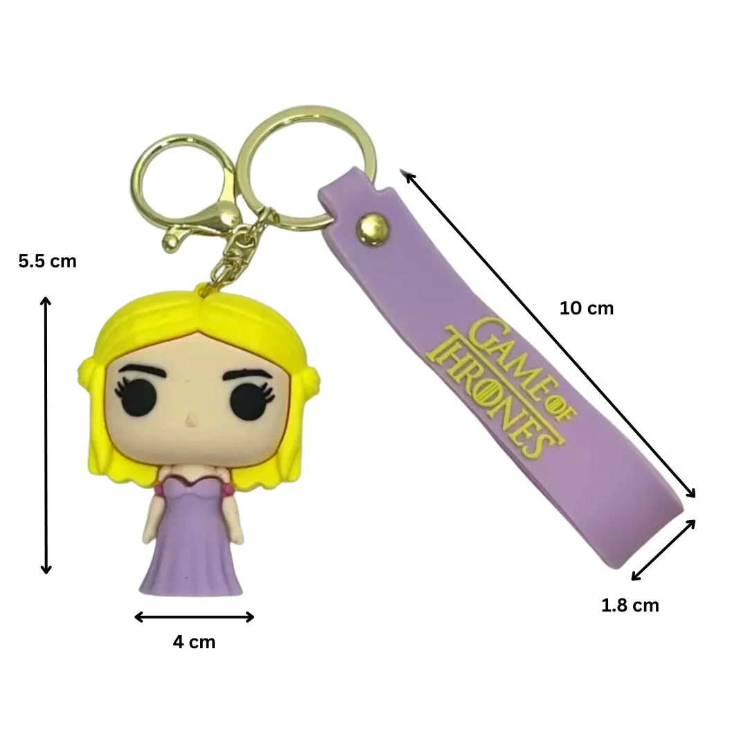 Game of Thrones Character Keychain | [3D] Premium Silicone | For GOT Lovers - Image 3