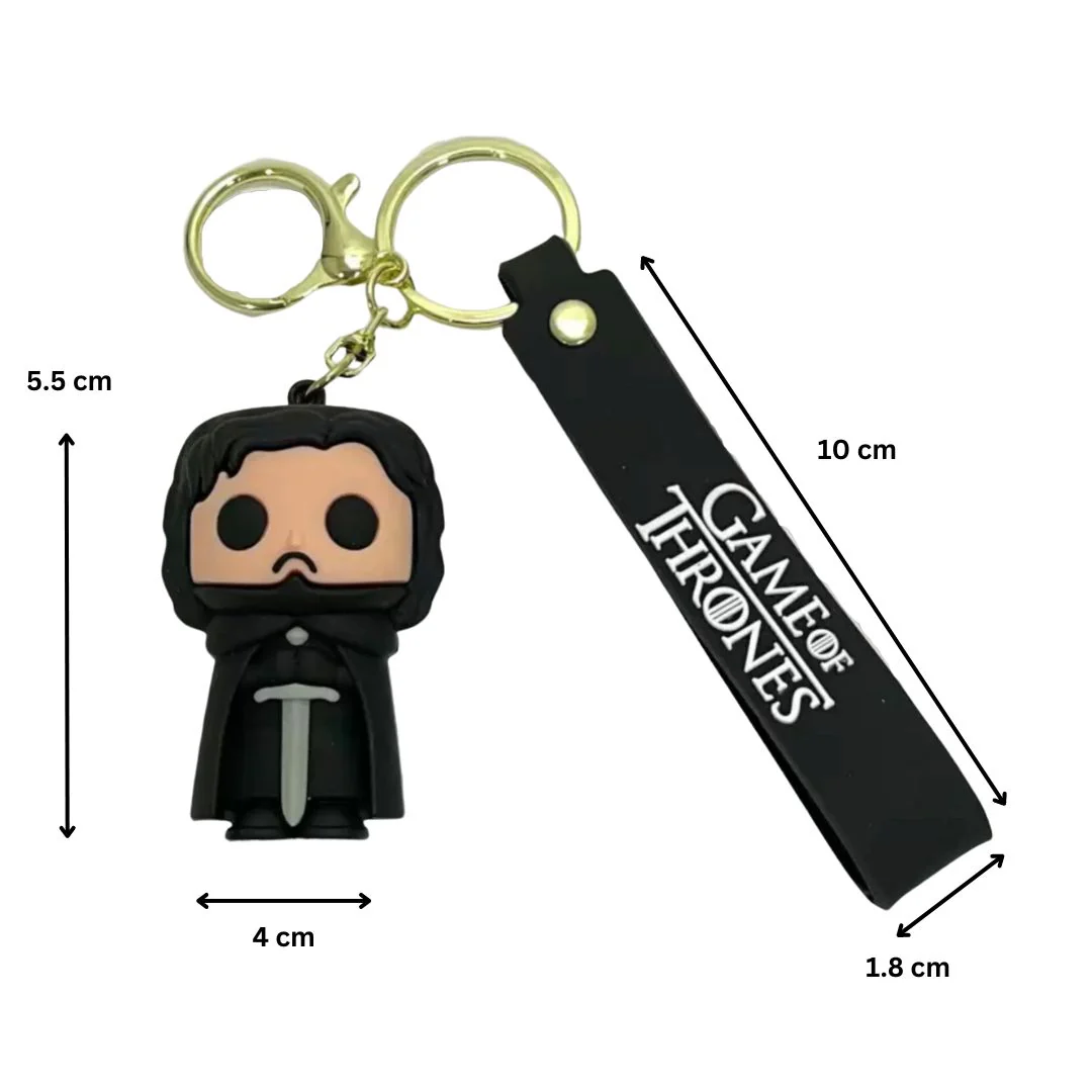 Game of Thrones Character Keychain | [3D] Premium Silicone | For GOT Lovers - Image 4