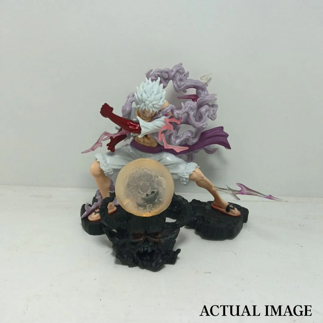Nika Luffy Gear 5 Glowing Lamp – One Piece Collectible Figure - Image 11