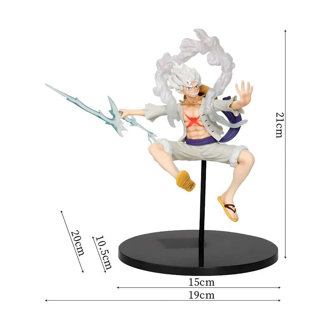Gear 5 Luffy Figure | Wano Country Kaido's Fifth Gear Collectible - Image 3