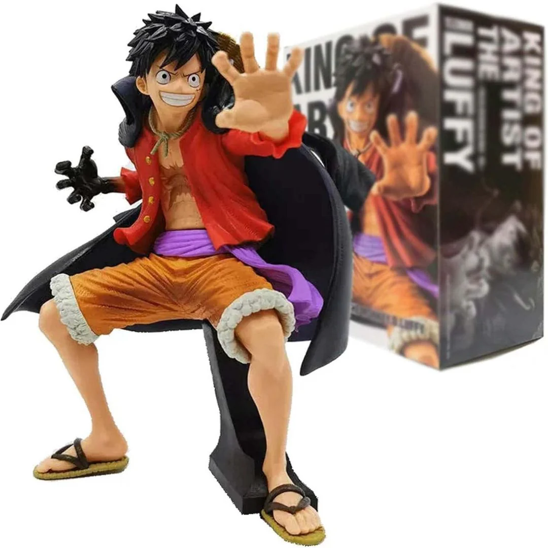 Ghost Island Luffy Figurine | Anime Model Desktop Ornament Gift 20 cm - Image 2