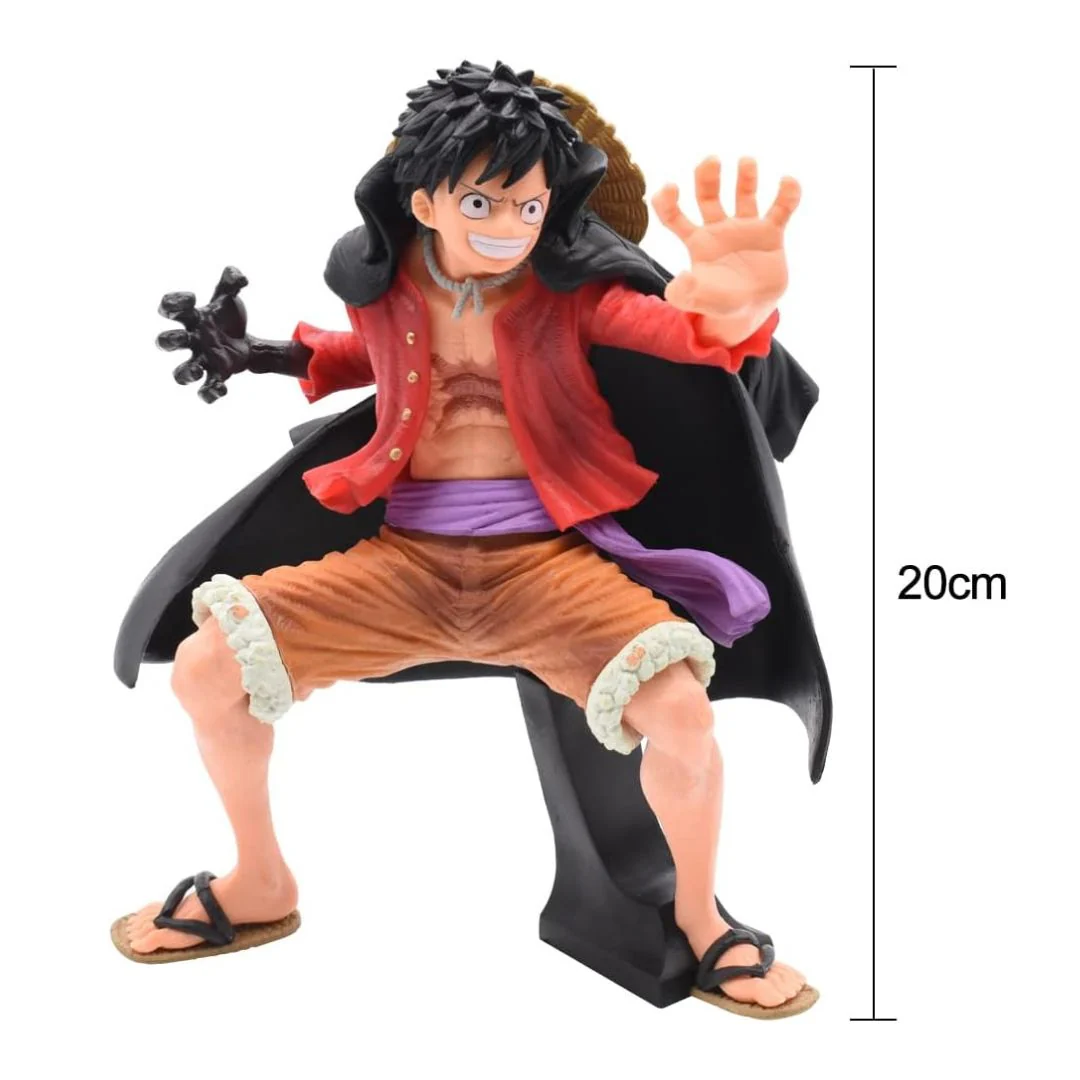 Ghost Island Luffy Figurine | Anime Model Desktop Ornament Gift 20 cm - Image 4