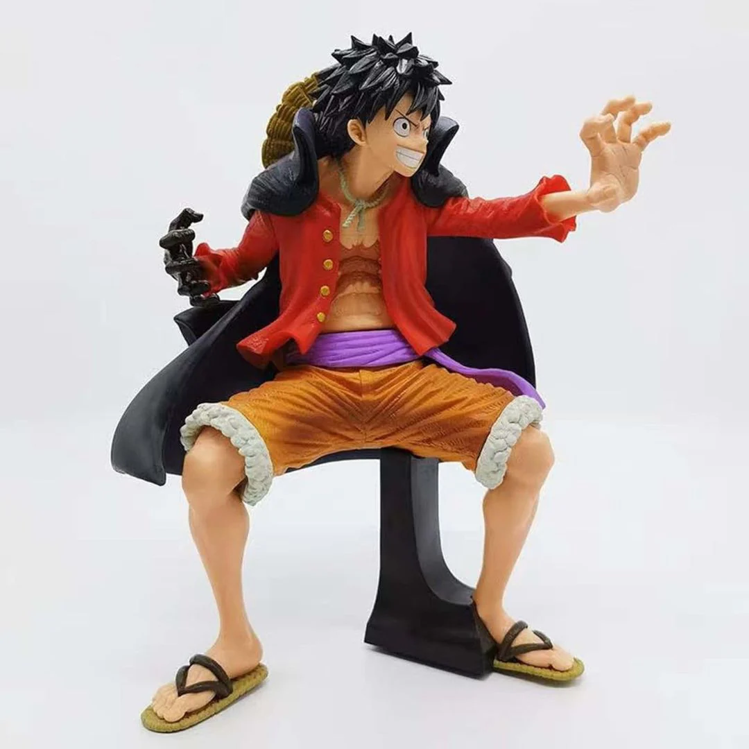 Ghost Island Luffy Figurine | Anime Model Desktop Ornament Gift 20 cm - Image 5