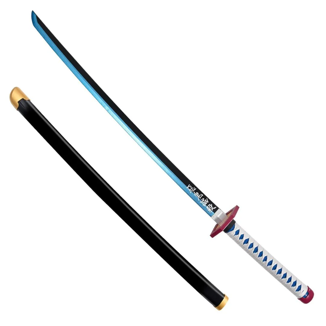 Giyu Tomioka Nichirin Katana – Master The Water Breathing Style - Image 2