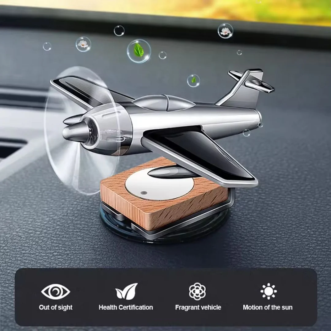 Solar Aeroplane Glider | Designer Car Perfume Collection - Image 2