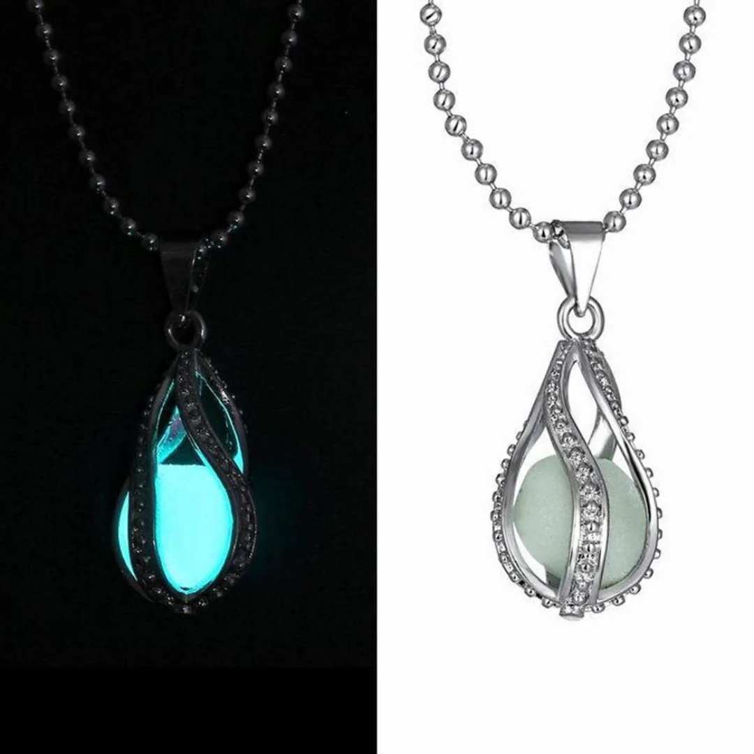 Glow in Dark Pendant Necklaces for Women | Radium Pendant Necklace - Image 4