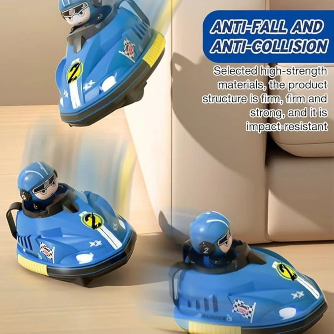 Go Kart Battle Remote Control Car Set – 2 Player RC Collision Cars - Image 4