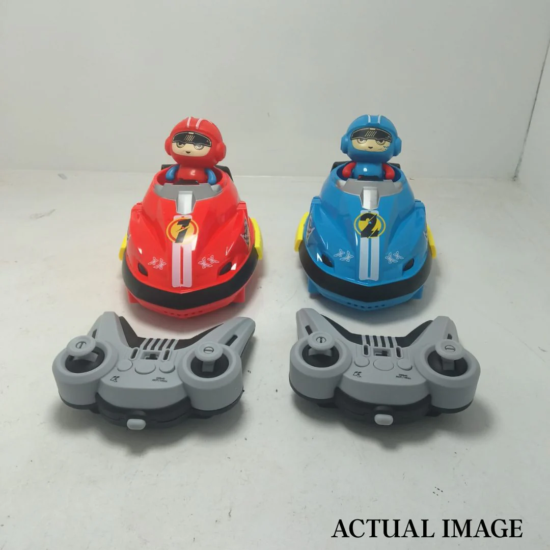 Go Kart Battle Remote Control Car Set – 2 Player RC Collision Cars - Image 5