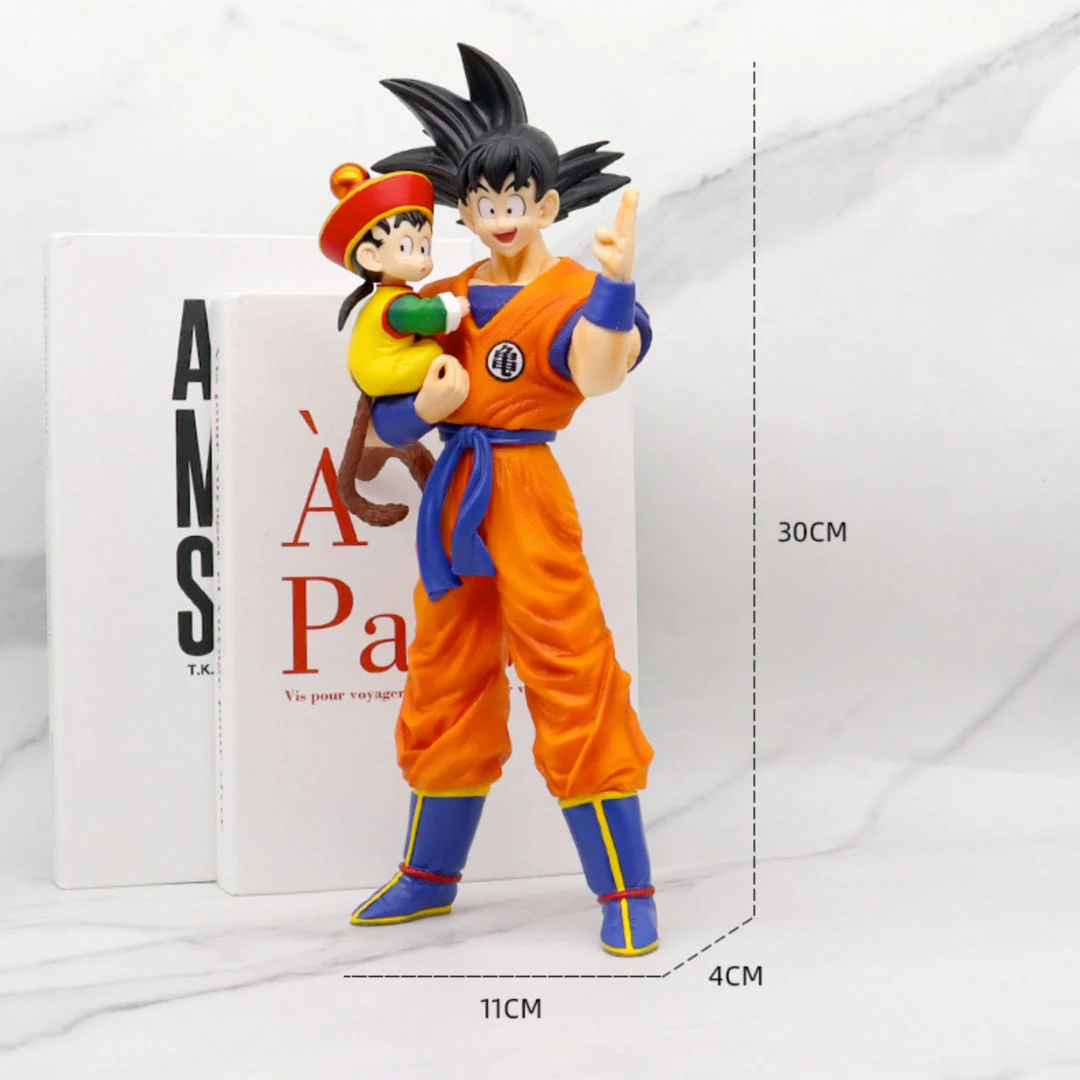 Goku and Baby Gohan Figurine | Collectible Goku Figure [30 cm] - Image 3