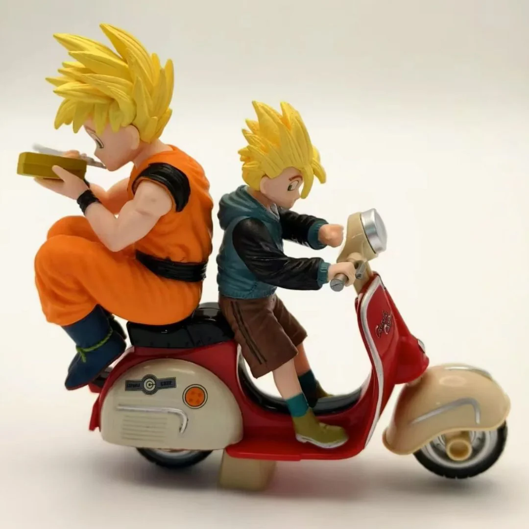 Goku n Gohan on Scooter – Traveller Two - Image 3