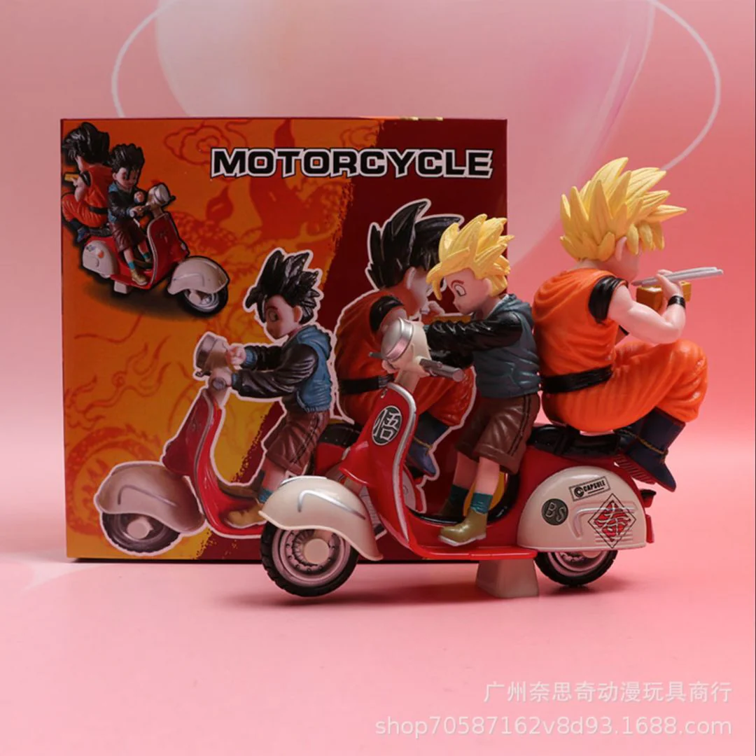 Goku n Gohan on Scooter – Traveller Two - Image 4