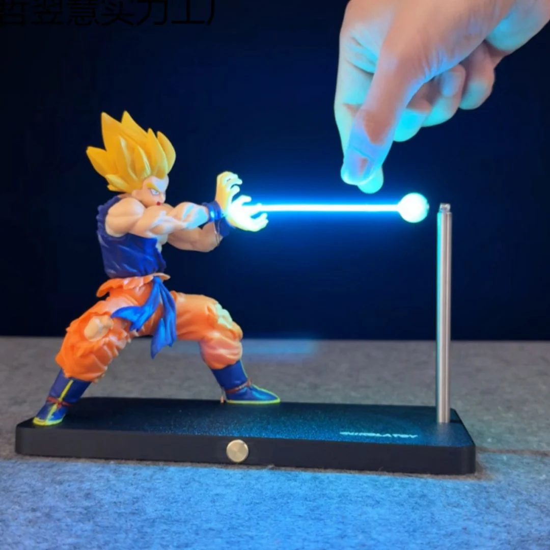 Goku Kamehameha Magnetic Night Light – Dragon Ball Z Action Figure with LED - Image 3
