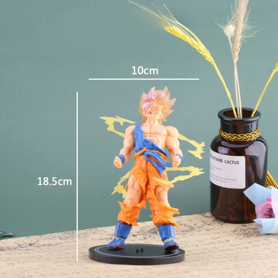 Goku Spiral Aura | DBZ Son Goku Kakarot Super Saiyan Action Figure - Image 2