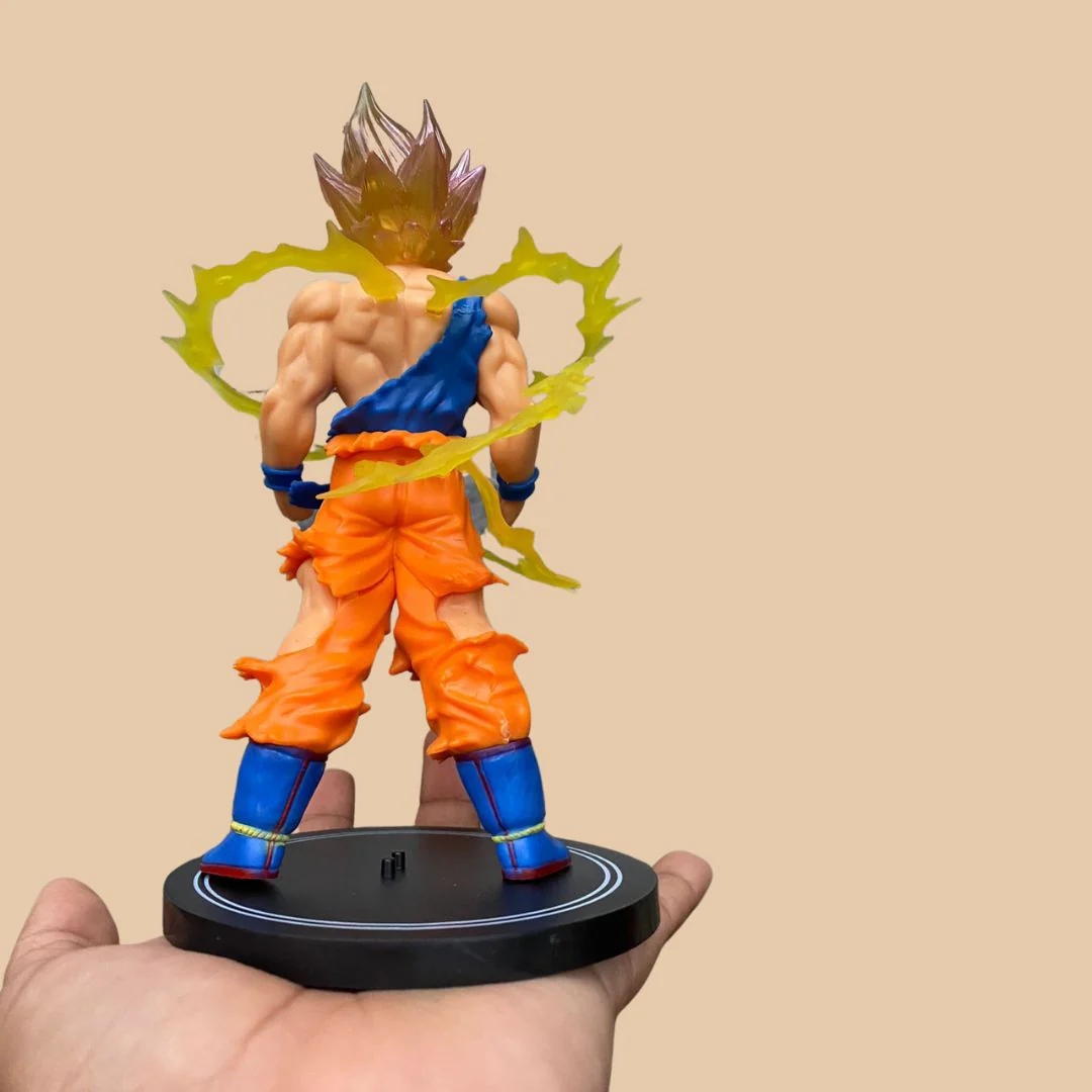 Goku Spiral Aura | DBZ Son Goku Kakarot Super Saiyan Action Figure - Image 5